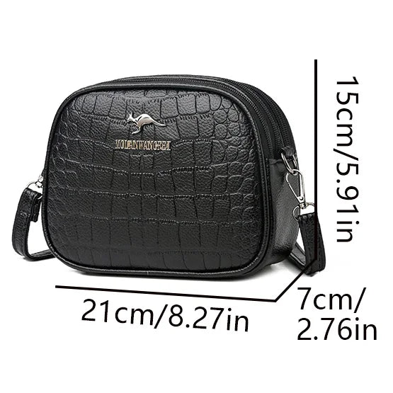 Sac à bandoulière en cuir de haute qualité pour femmes