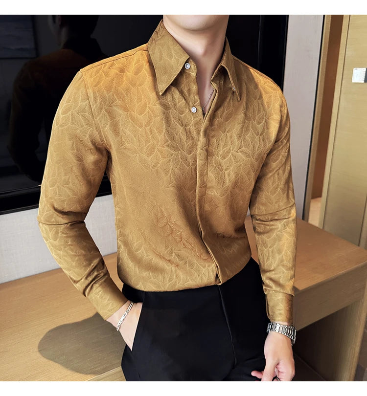 Chemise imprimée pour hommes