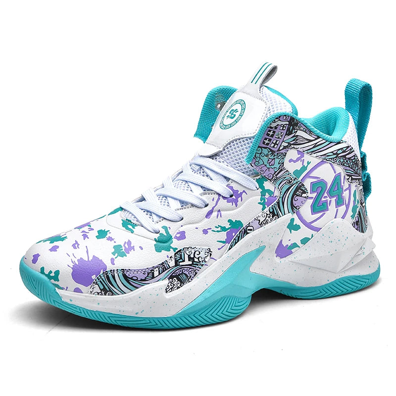 Chaussures de basket-ball montantes pour hommes