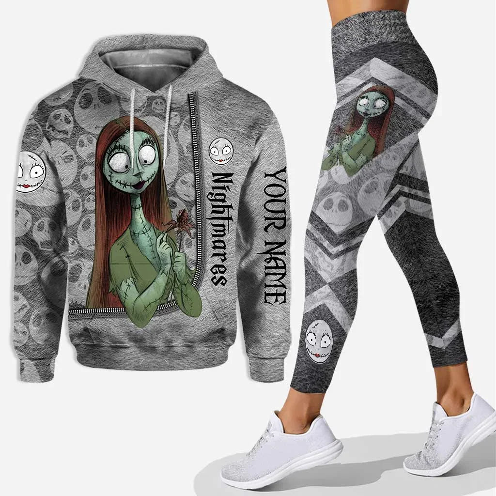 Ensemble sweat à capuche et Leggings Disney Cauchemar avant Noël Sally pour femme