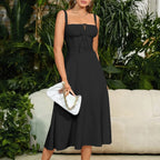 Robe longue sans manches pour femmes