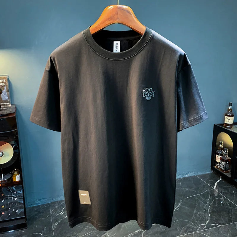 T-shirt à manches courtes élastique et respirant pour homme