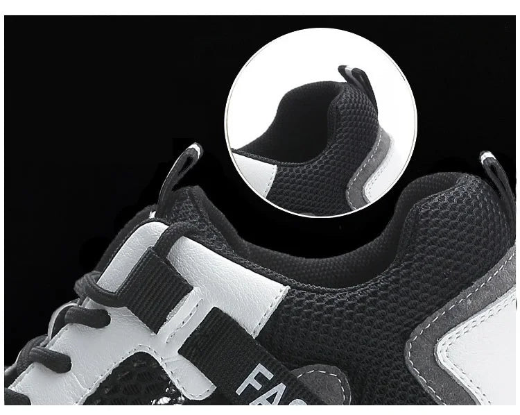 Basket respirant maille à lacets pour femme