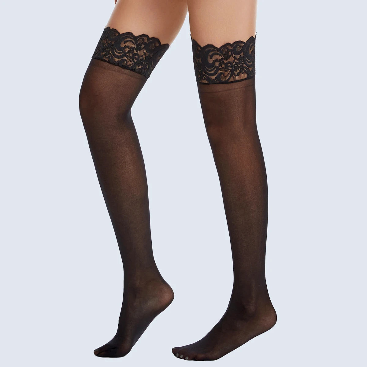 Bas en dentelle pour femmes