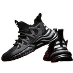 Baskets en maille à lacets pour hommes