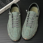 Chaussures de sport décontractées en cuir pour hommes