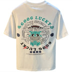 T-shirt à manches courtes et col rond pour homme