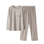 Ensemble pyjamas grande taille en coton pour hommes