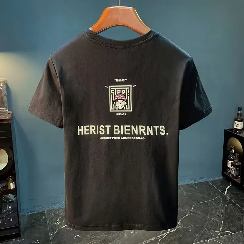 T-shirt à manches courtes coupe ajustée pour hommes