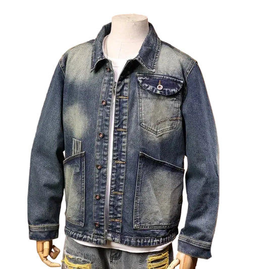 Veste en jean pour hommes