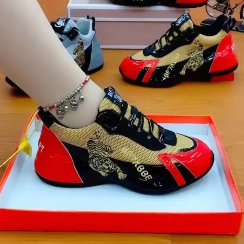 Baskets respirant à lacets pour homme et femme