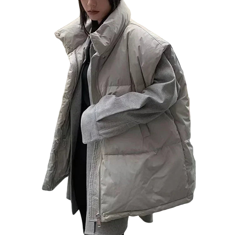 Veste en duvet de coton pour femmes
