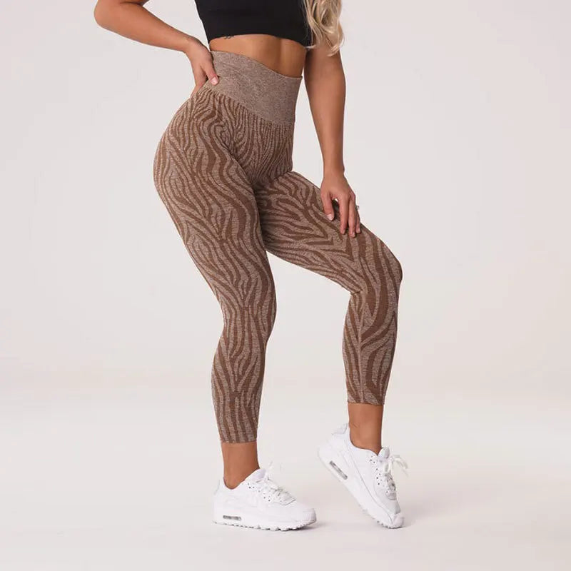 Leggings amincissant taille haute pour femmes