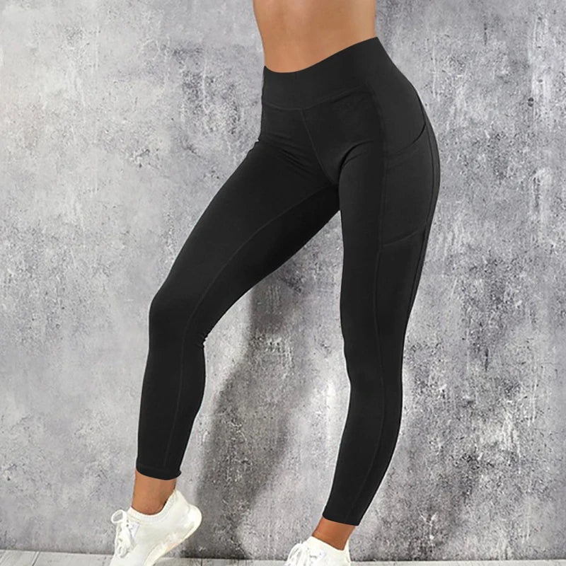 Leggings push-up taille haute pour femmes