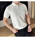 Polo à manches courtes pour hommes