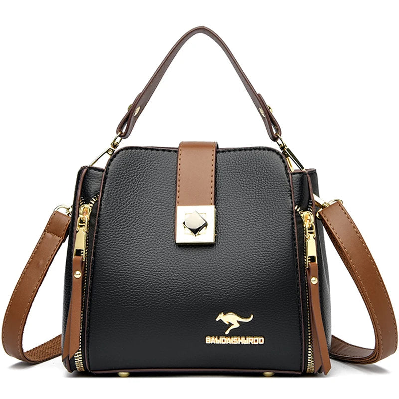 à Main en cuir souple pour femmes