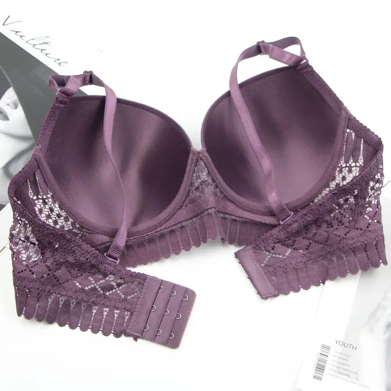 Soutien-gorge grande taille en dentelle pour femmes