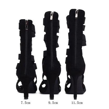 Bottines en maille pour femmes