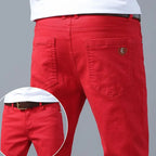 Pantalons décontractés jambe droite pour hommes