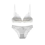 Ensemble de sous-vêtements avec soutien-gorge à fermeture frontale pour femmes