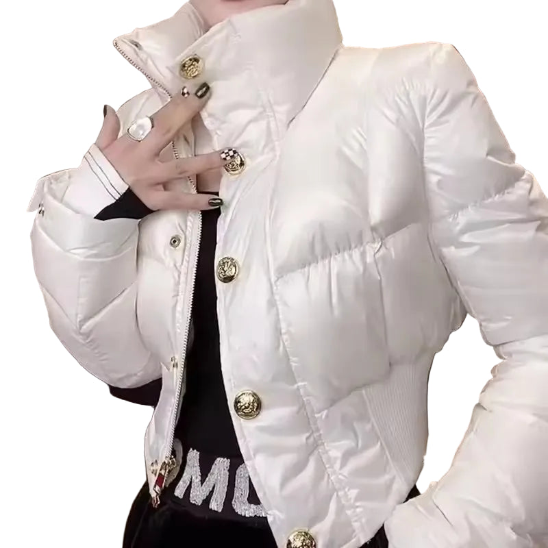 Doudoune coréenne en coton pour femme