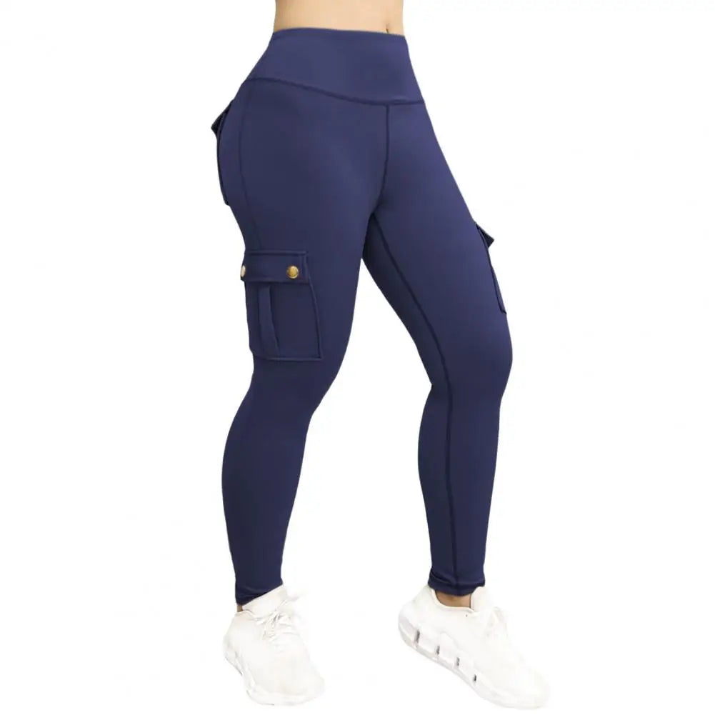 Pantalon de sport taille haute pour femme, pantalon de yoga skinny