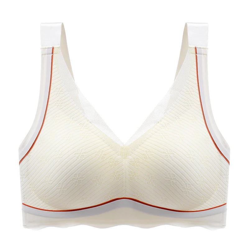 Soutien-gorge rembourré confortable sans coutures pour femmes