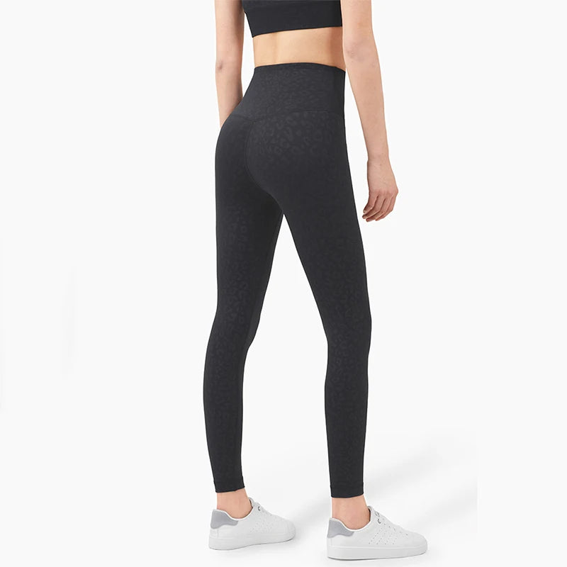 Pantalon taille haute, leggings de sport, de fitness, version classique