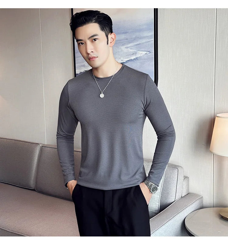 T-shirt à haute élasticité pour hommes