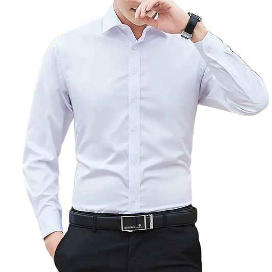 Chemise à manches longues pour hommes