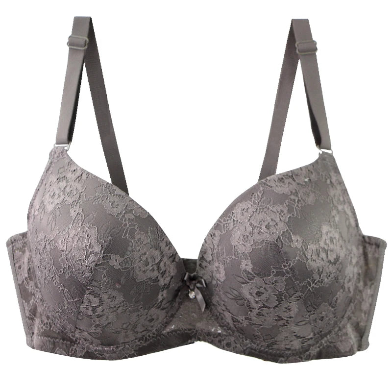Soutien-gorge sexy à nœud floral pour femmes