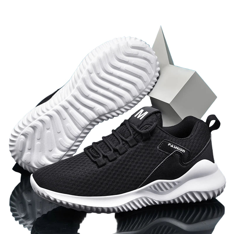 Chaussures de course plates en maille respirante pour hommes et femmes