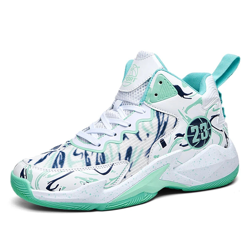 Chaussures de basket-ball montantes pour hommes