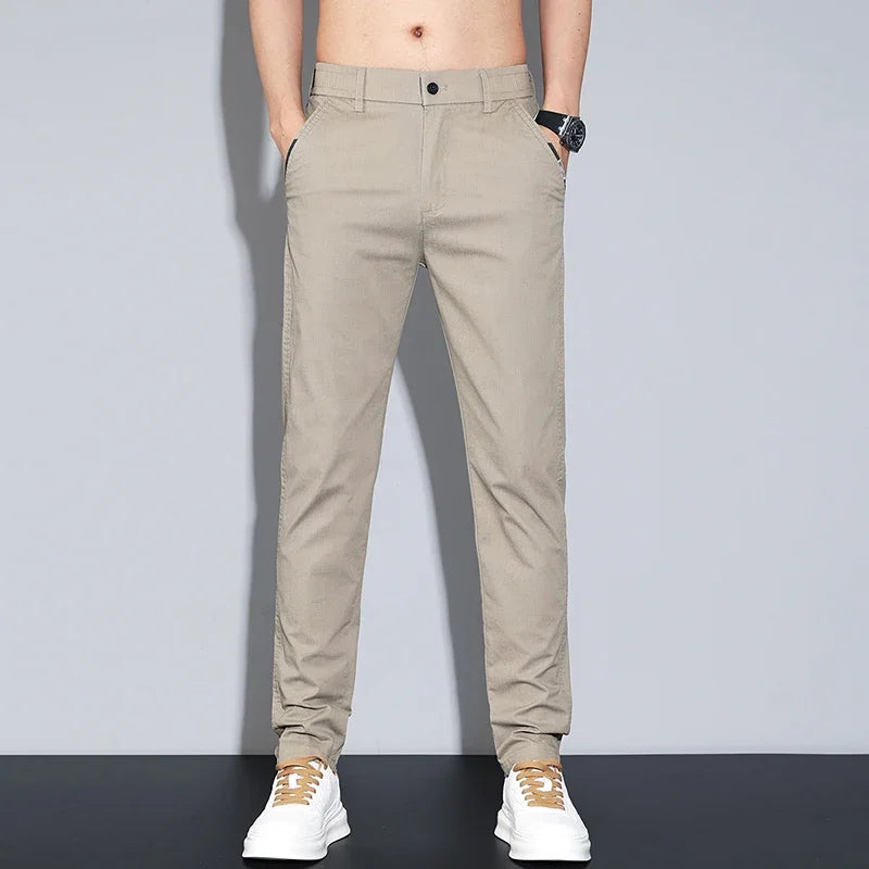 Pantalon décontracté slim pour hommes