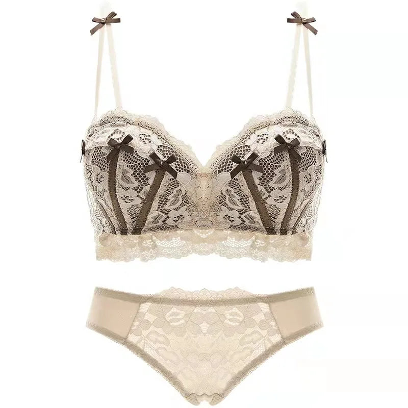 Ensemble de sous-vêtements en dentelle pour femmes