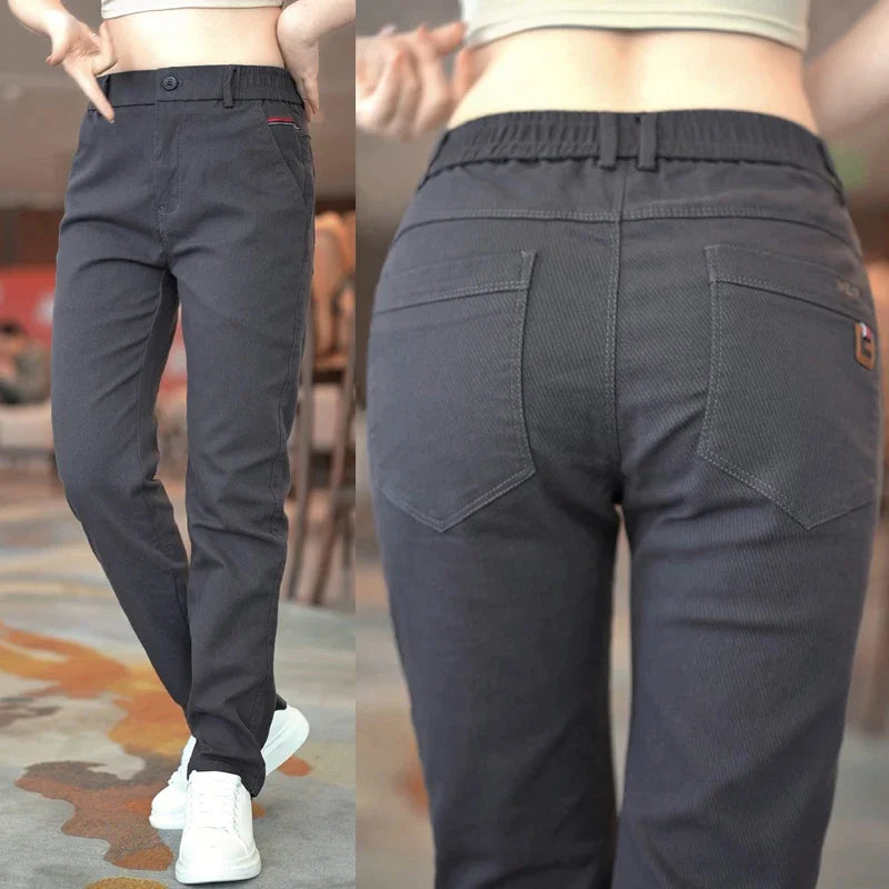 Pantalon décontracté confortable et moulant pour hommes