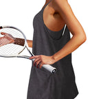 Jupes courtes de plage à col rond pour femmes