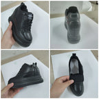 Baskets  en cuir de vache véritable pour femmes