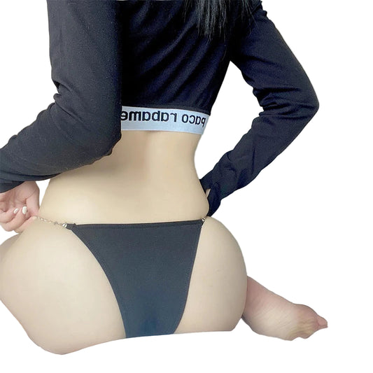 String de sport triangle inversé en métal avec lettres pour femmes