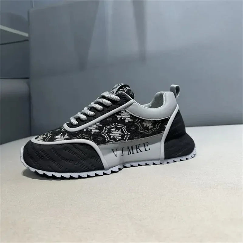 Baskets de course respirantes coordonnantes pour hommes