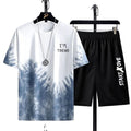 Ensemble short et  t-shirt à manches courtes pour hommes