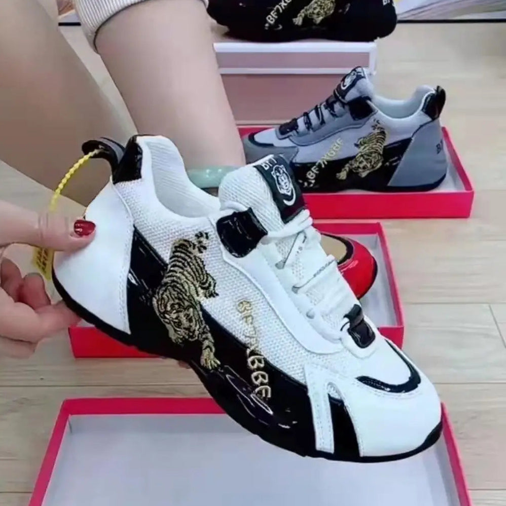 Baskets respirant à lacets pour homme et femme