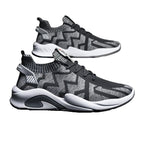 Baskets de marche légères en maille pour hommes