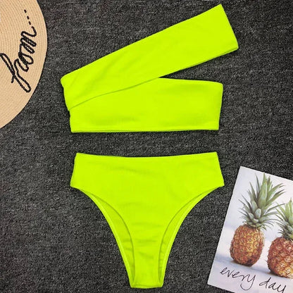 Maillot De Bain une pièce pour femmes  Taille Haute