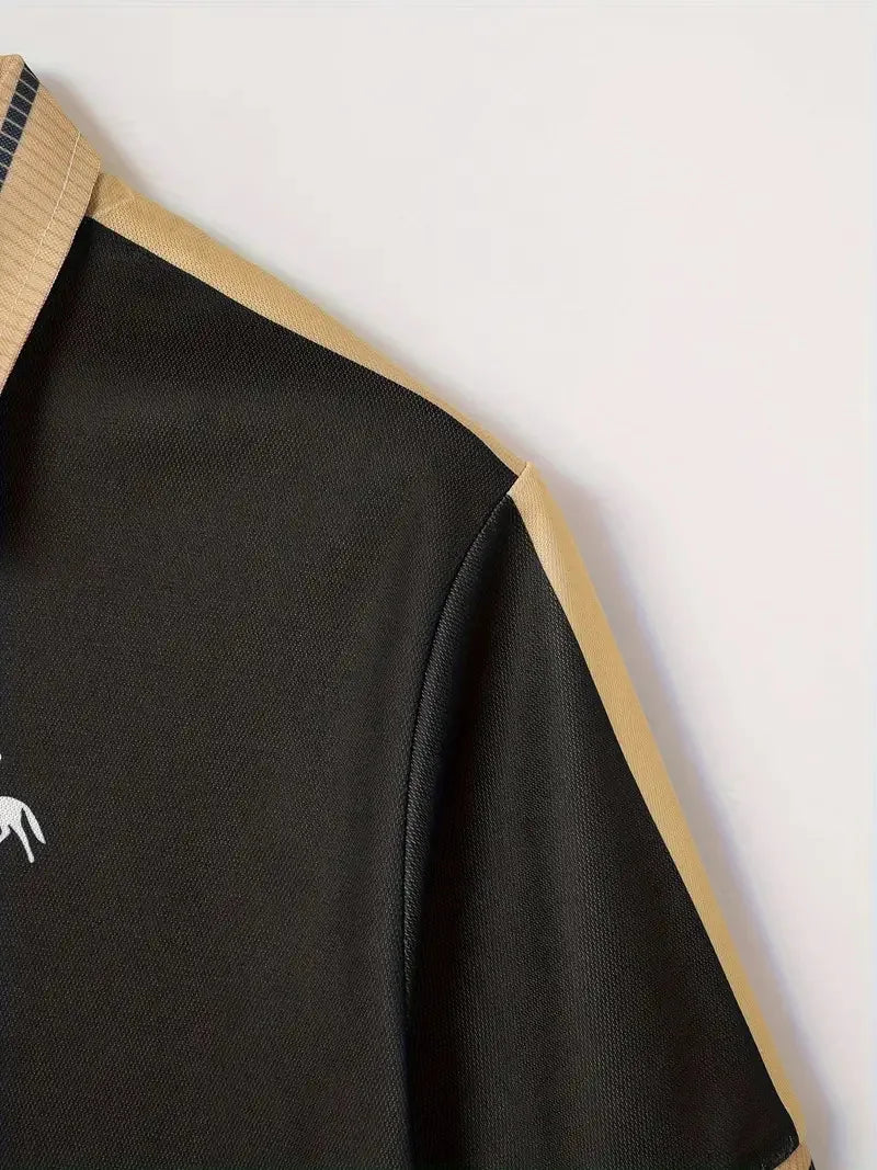 Polo à manches courtes pour hommes