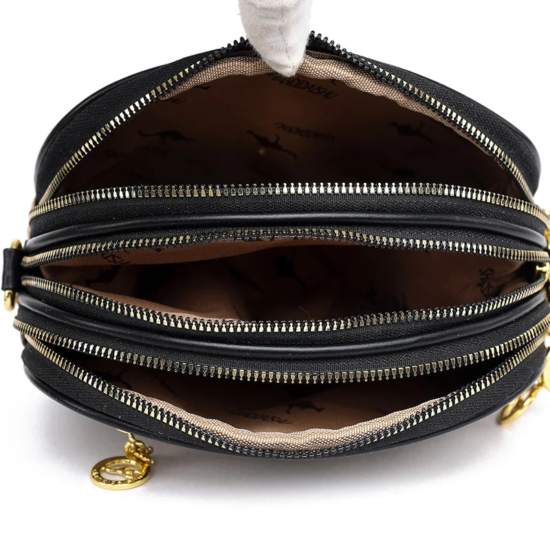 Sac à bandoulière en cuir de haute qualité pour femmes