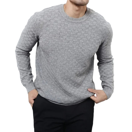 Pulls en Jacquard extensible pour hommes