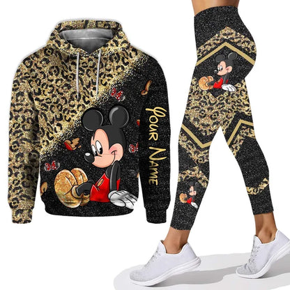 Ensemble sweat à capuche et Leggings Disney Mickey  pour femme