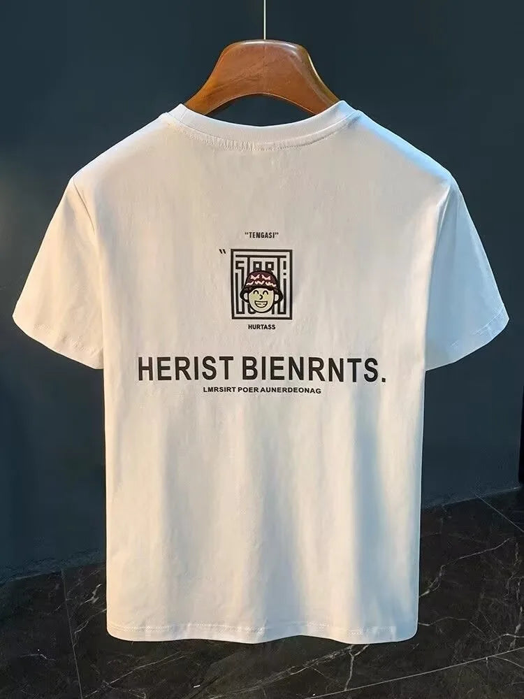 T-shirt à manches courtes coupe ajustée pour hommes
