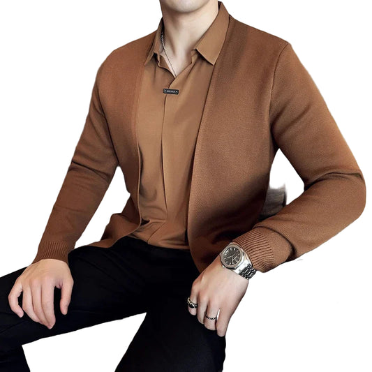 Pull deux pièces pour hommes